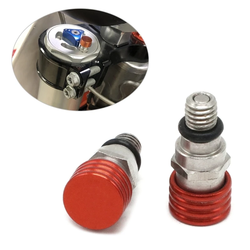 Передняя вилка M5x0 8 мм воздухоотводные клапаны для мотоциклов грязевых