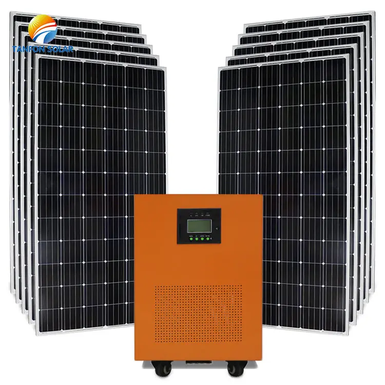 

6kva Solar Energy Home System / Solar Panel System 96 Volt 10 Kw/ Complete Off Grid/ On Grid Solar Power Set 10kw 15kw 20KW
