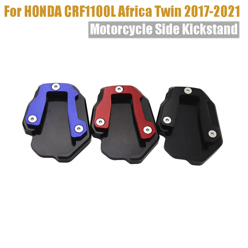 

For HONDA CRF1100L CRF 1100L Africa Twin 2017-2020 Kickstand Foot Side Stand Enlarger Extension Pad Support Plate CNC Motorcycle