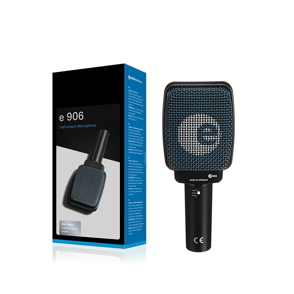 

E906 high quality l performance cardioid wired dynamic microphone for senheizer professional for Guitar Instrument stage