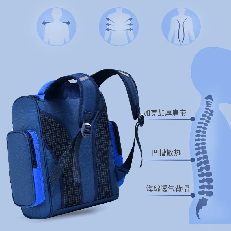 Waterproof children School Bags For Boys Kids backpack orthopedic school Backpack hard back Schoolbag book bag mochila infantil
