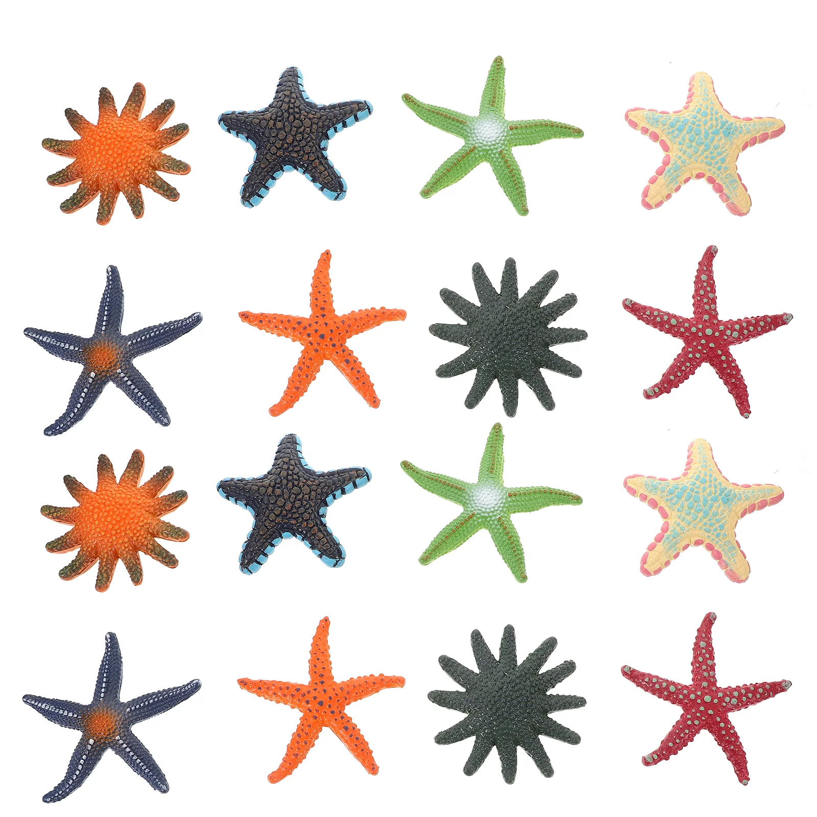 

16 Pcs Mini Toy Swimming Pool Sea Creature Ocean Animal Figurines Animals Toys Tpr Soft Glue Figures Baby