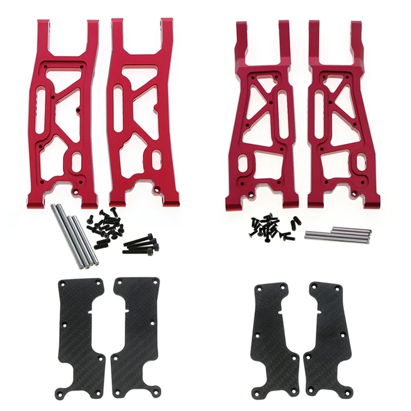 

Алюминиевая передняя и задняя подвеска с крышкой из углеродного волокна для 1/8 Traxxas Sledge RC Car Запчасти для модификации