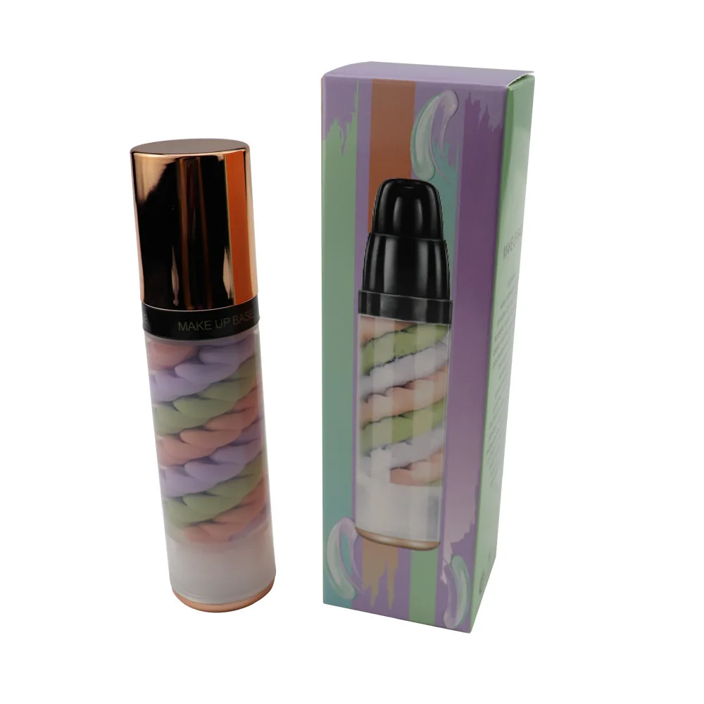 

3-color Repair Base Cream Private Label Makeup Primer Cream Skin Concealer