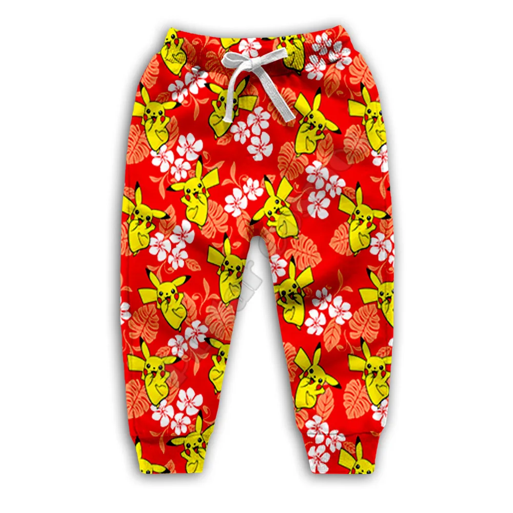 Funny Cartoon 3d printed Hoodies family suit tshirt zipper Pullover Kids Suit Sweatshirt Tracksuit/Pants 09