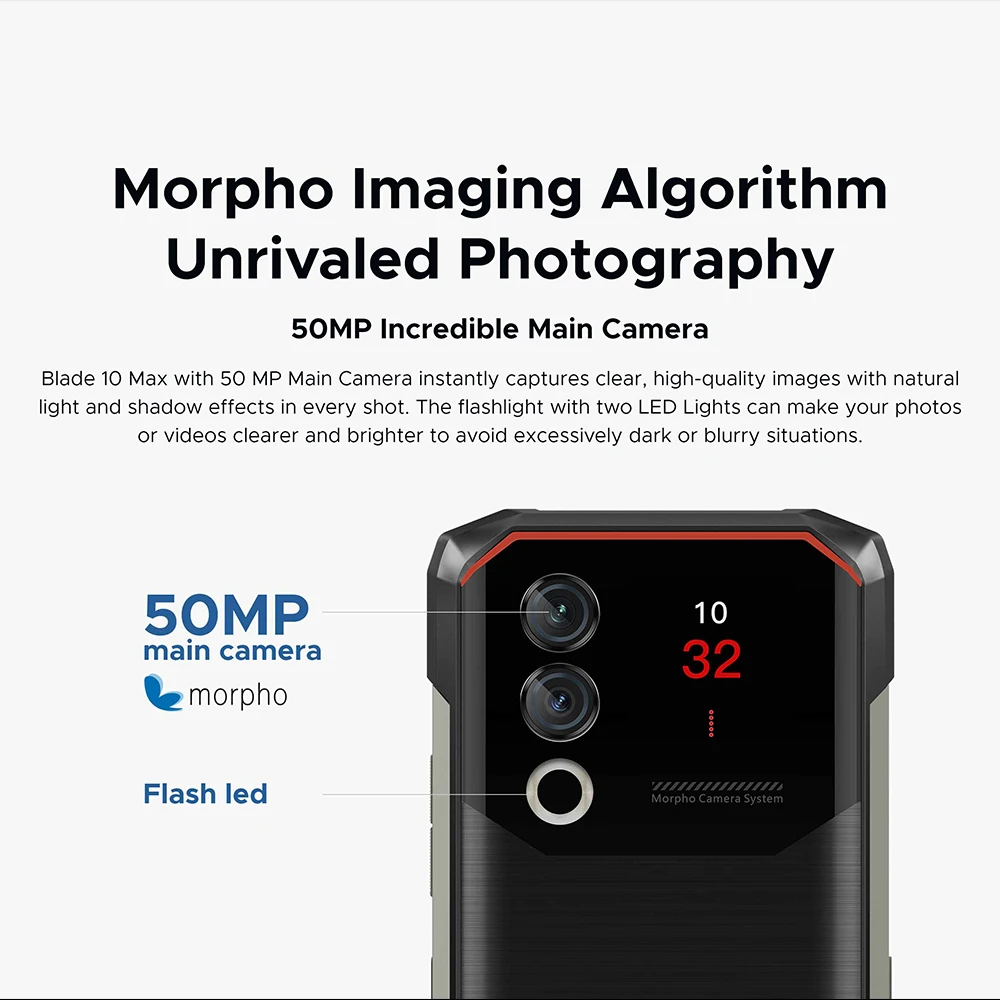 Смартфон Doogee Blade 10 Max 8/256ГБ global