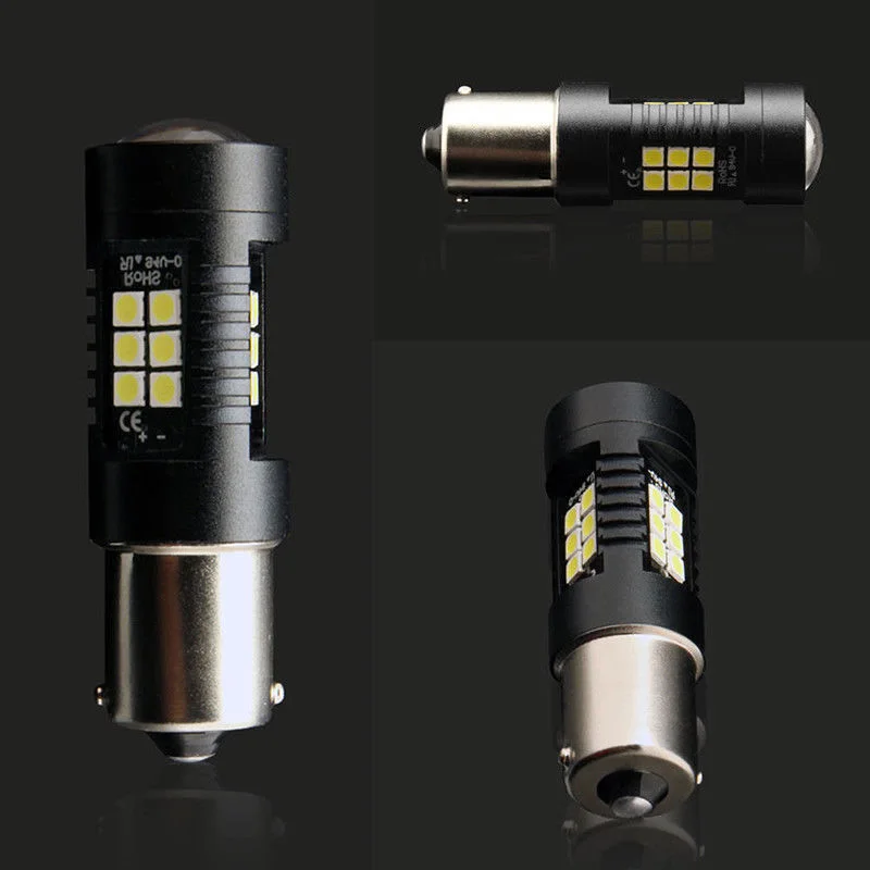 

Auto Turn Signal Light Reverse 6000K BA15S 1000-1200LM 21SMD 56*18mm Accessories