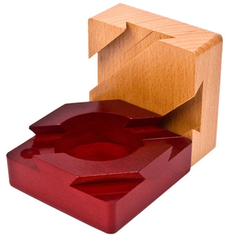 

Top Quality Wooden Magic Box Puzzle Game Luban Lock For Children Educational Toys Brain Teaser Game High Quality Safety Supplies