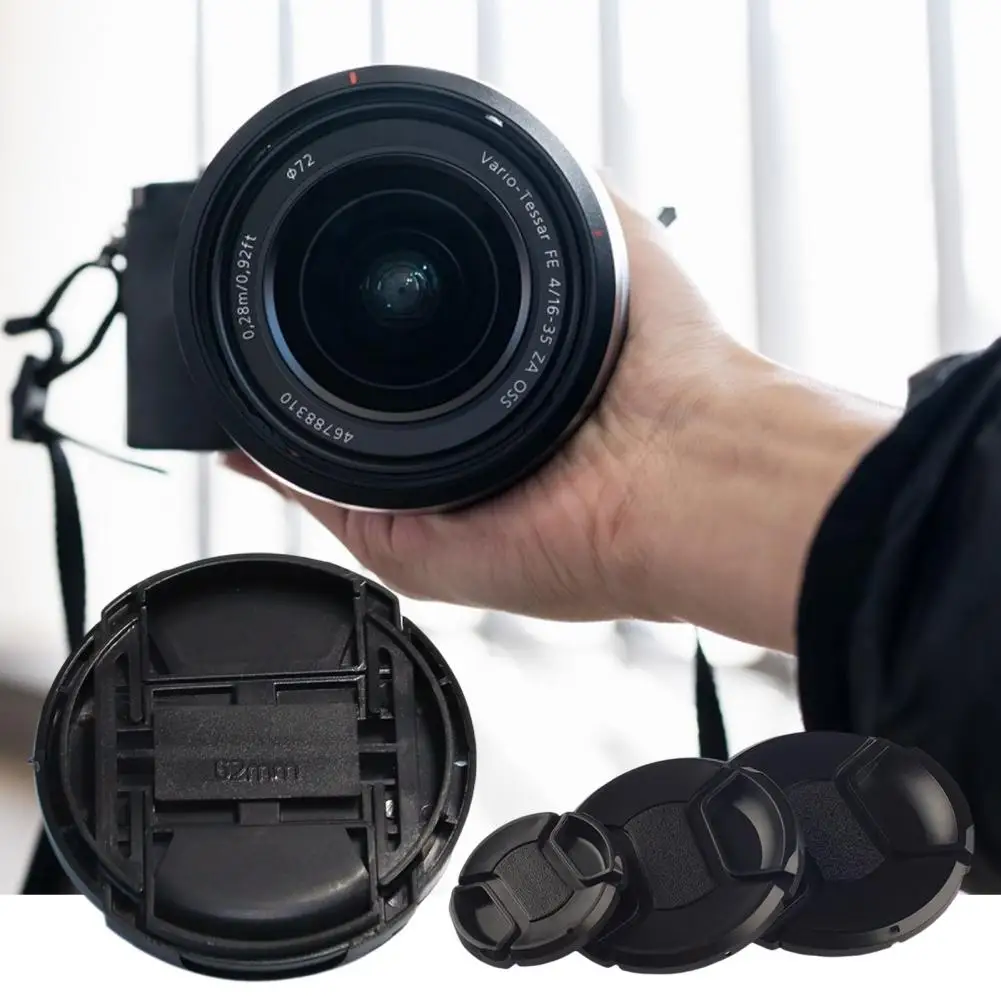 

Practical Excellent Digital Camera Lens Protective Cover Lightweight Camera Lens Cover Sturdy