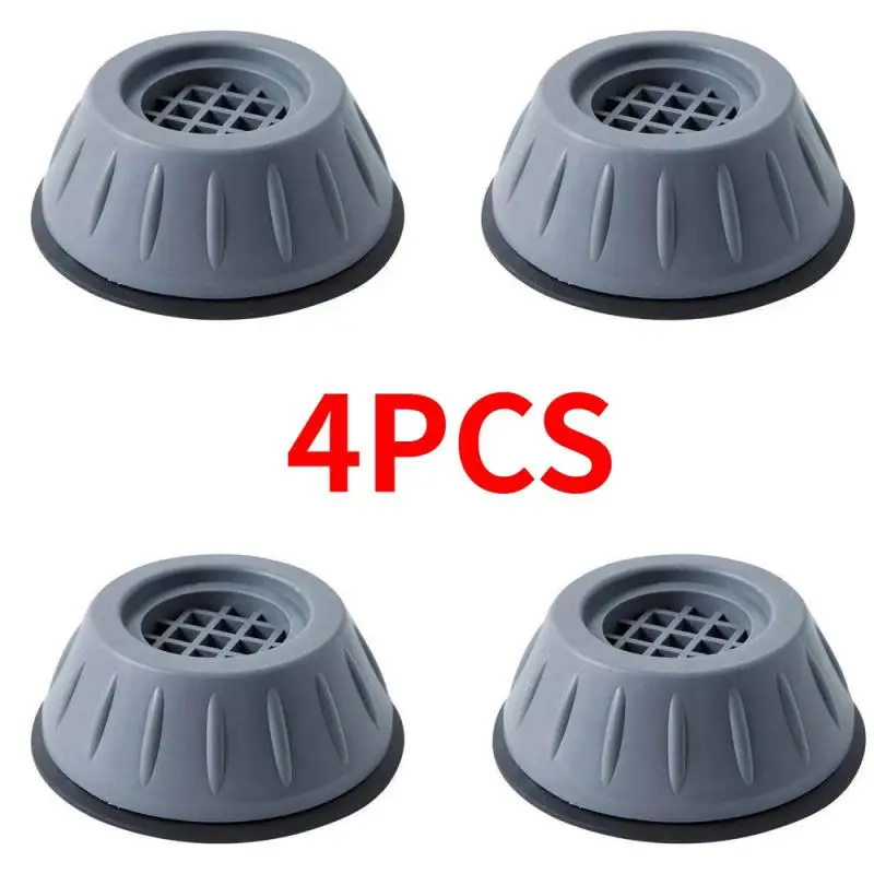 

4Pcs Anti Vibration Feet Pads Rubber Legs Slipstop Silent Skid Raiser Mat For Washing Machine Support Dampers Stand Accessories