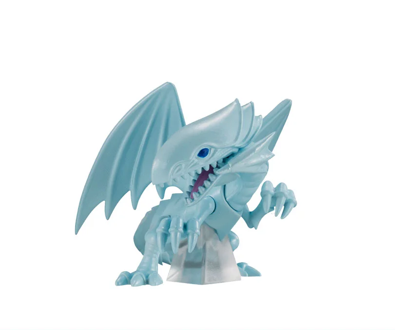 Фото Фигурки героев BANDAI YuGiOh, модель, голубые глаза, белый дракон, Kuriboh, стихийный герой, птичья кассапон, оригинальная игрушка №3