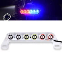 universal motorcycle led turn signals brake integrated license plate tail light motorcycle license plate tail light running ligh