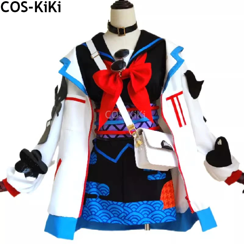 COS-KiKi аниме Fate/Grand Order FGO Kiyohara no Nagiko V1.0 игровой костюм косплей Хэллоуин вечерние