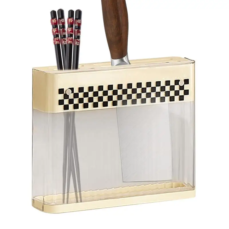

Компактная Стойка для ножей, многофункциональная полка для ножей, органайзер, настенный держатель для ножей, кухонные декоративные предметы, кухонные гаджеты