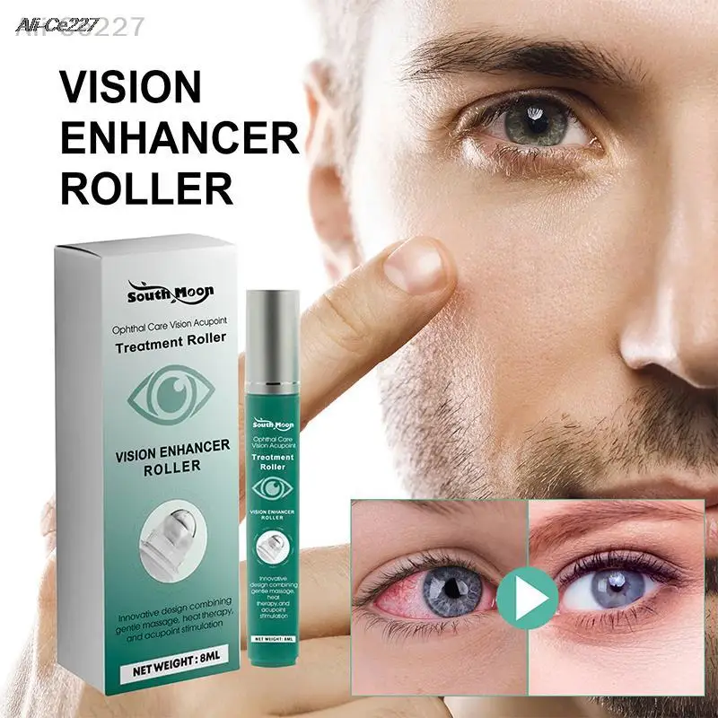 

8ml Relief Dry Eye Massager Roller Vision Acupoint Treatment Roller Anti-Fatigue Eye Care Products