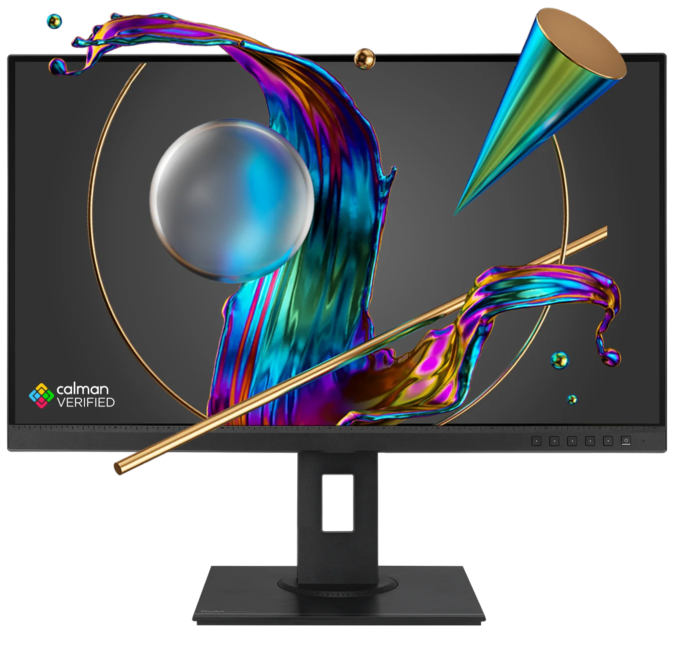 Фото Профессиональный монитор ProArt Display PA278QEV 27 дюймов IPS WQHD 2560x1440 100% sRGB 75 Гц 16:9 для фото- и видеомонтажа №1