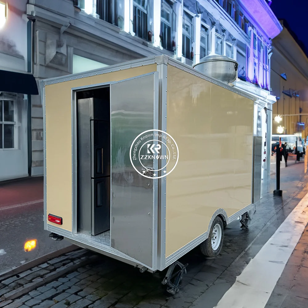 Австралийский трейлер для фастфуда мороженое фотооборудование фургон продажи