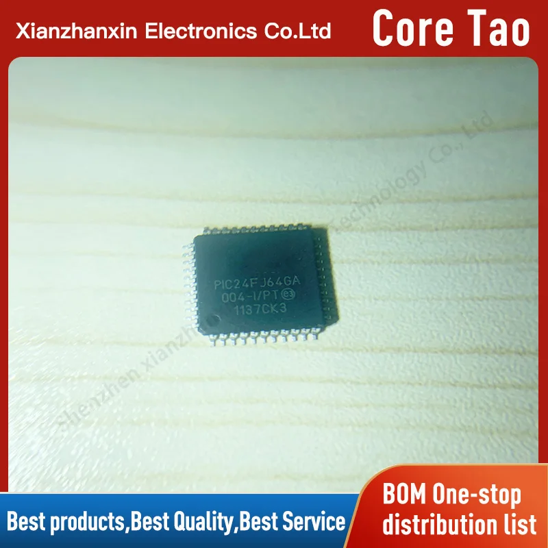 

1 шт./лот PIC24FJ64GA004-I/PT PIC24FJ64GA004 24FJ64GA004 QFP44 Новый и оригинальный