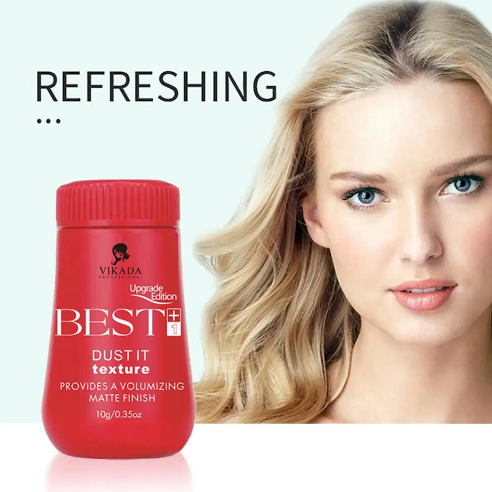 Пушистая пудра для волос увеличивающая объем матирующая пудра/обработка дизайна