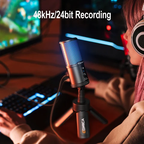 Comica EJoy Uni S RGB кардиоидный USB-микрофон