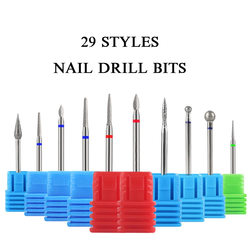 

Nail Sanding Cap Milling Cutters Grinding Cutters Nail Drill Bit Cuticle Clean Tools Nail File Head Bits Cutters for Manicure