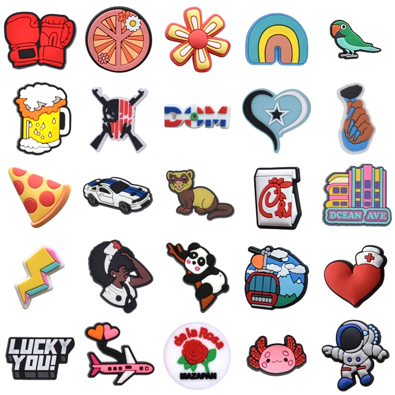 

Decorations for Crocs Girl Shoes Accessories Set Jeans Packs Women Charm Para Pins Boy Kids Gifts Wholesale Bulk Shoe Charms Men