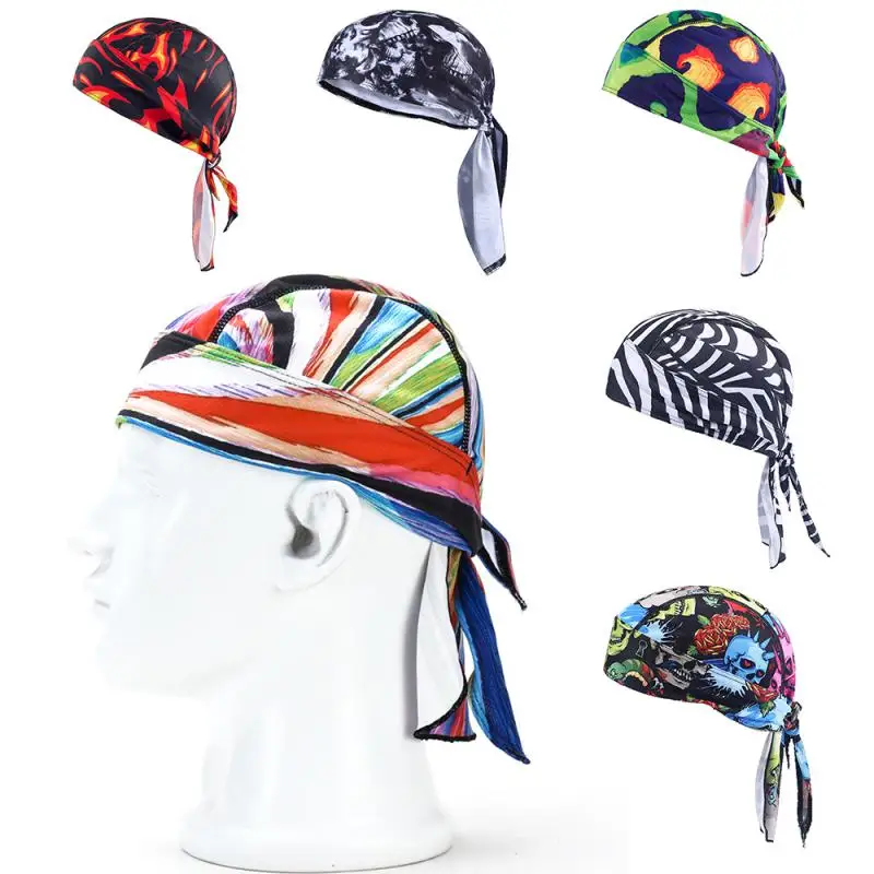 

Впитывающий влагу шлем, внутренняя крышка, охлаждающая дышащая Пиратская шапка, гоночная Кепка, быстросохнущая повязка, мотоциклетные велосипедные шлемы, автомобильные аксессуары