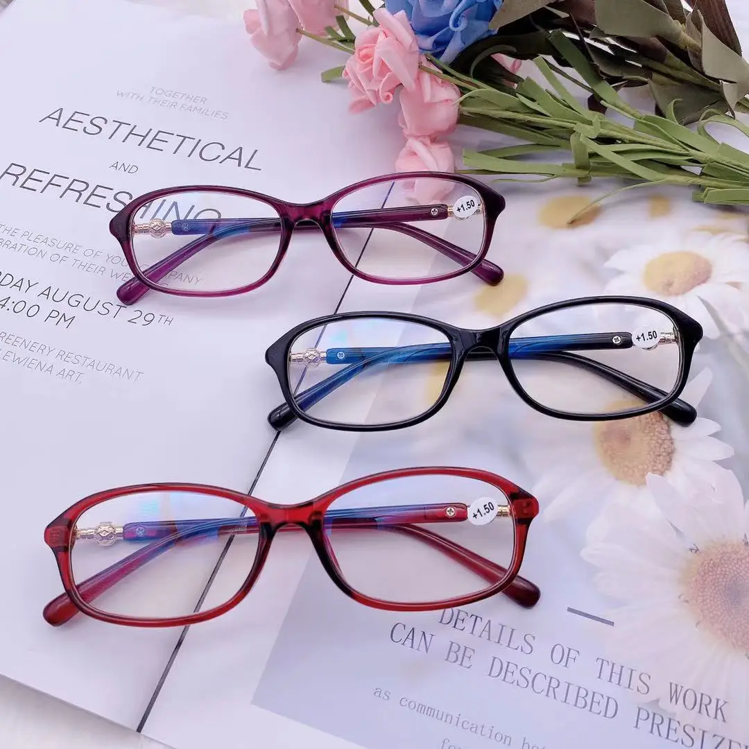 

Elegant Anti Blue Reading Glasses for Women, Grade Anti Radiation Reading Glasses for Women