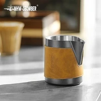 mhw 3bomber milk pitcher 5 0 without handle 500ml stainless steel latte art barista accessories tools kitchen cafe tools