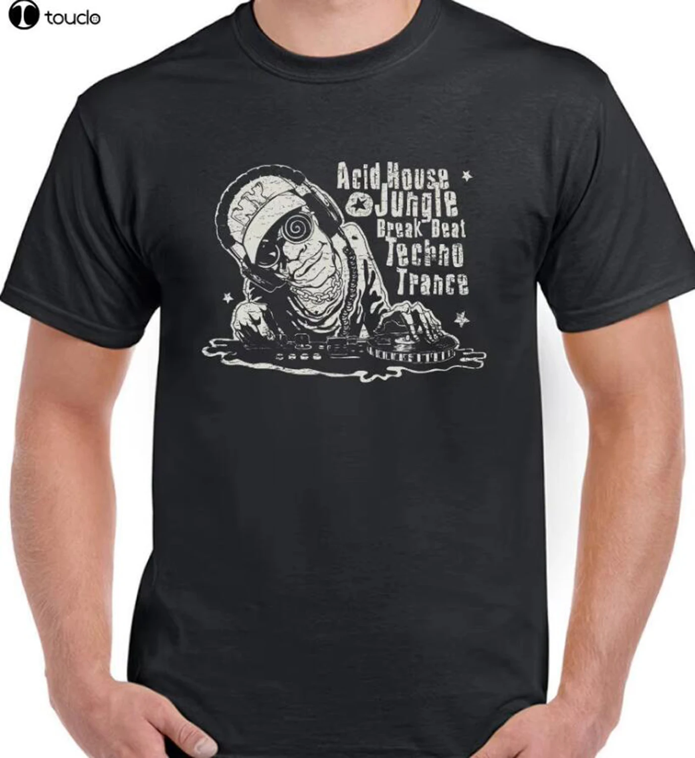 Мужская забавная футболка Twisted Dj Acid House Jungle Break Beat Techno Trance Dance летняя 2019 мужская с
