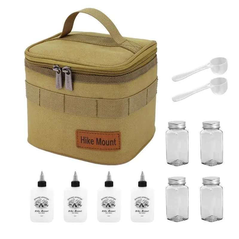 

Кемпинговые контейнеры для специй Спайс SpicesSeasonings наборы для пешего похода набор специй мульти контейнер для специй для кемпинга 11 предметов набор ткань Оксфорд