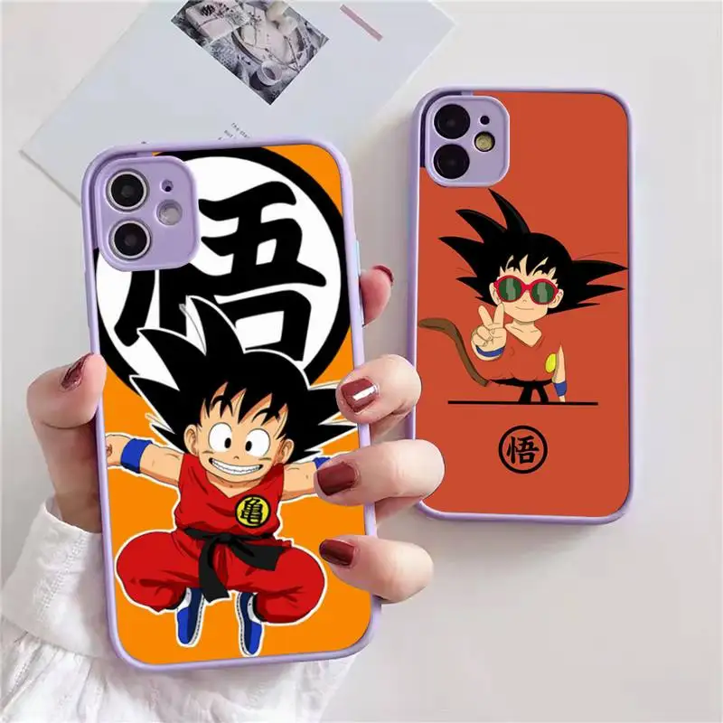 

Dragon DBZ Ball Phone Case For iphone 13 12 11 xr xs x 7 8 pro max light purple Soft TPU Silicone Clear Case Cover