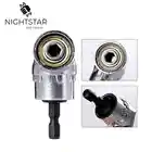 Угловая отвертка с углом поворота 105 градусов, удлинитель 14 дюйма, насадка для дрели с шестигранной головкой, регулируемые инструменты для сверления с шестигранной головкой