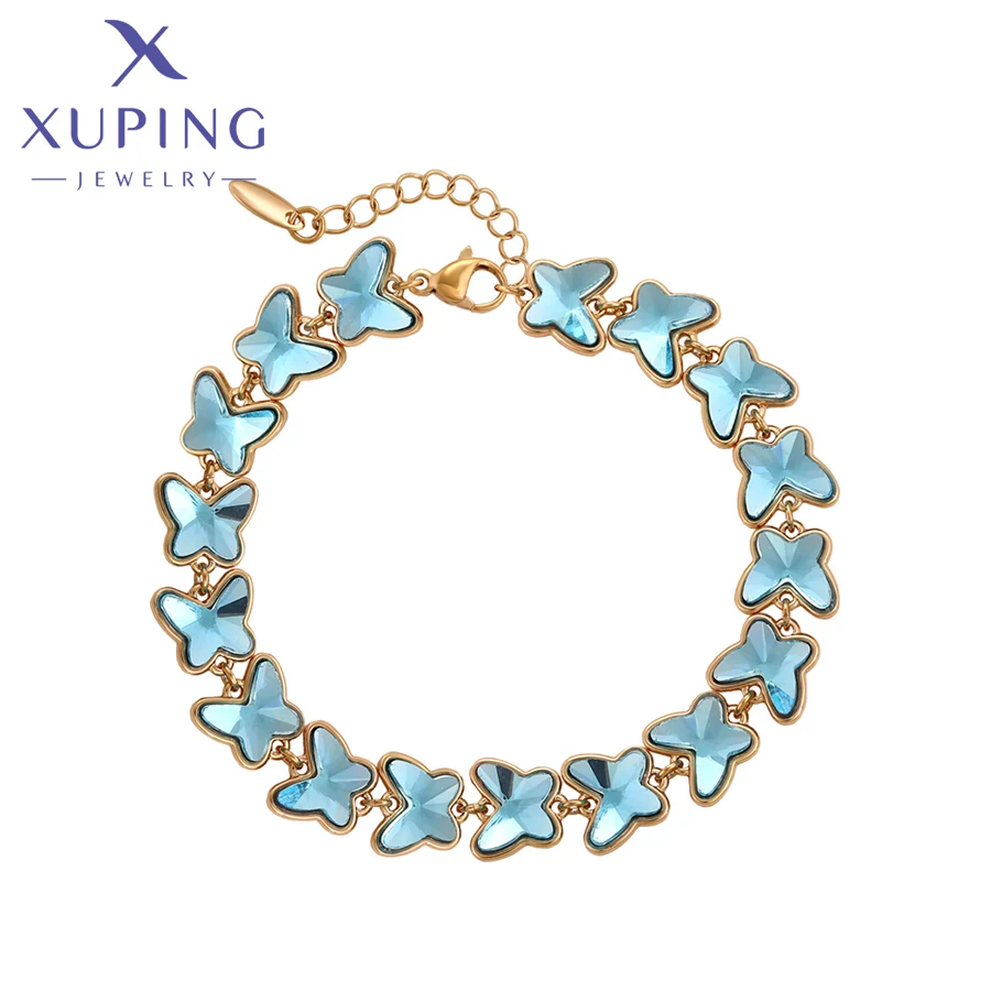 Xuping ювелирные изделия Популярная мода бабочка роскошный стиль Золотой Цвет