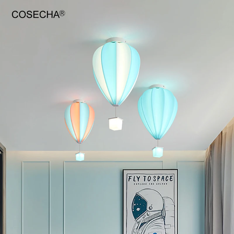 Цветной воздушный шар потолочный светильник для детской комнаты уникальный