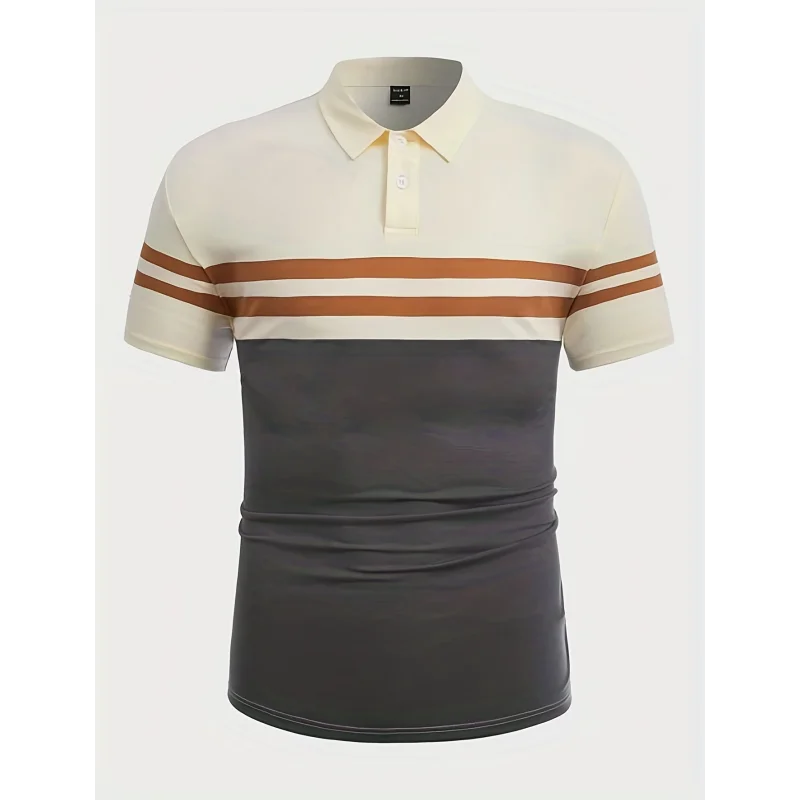

Men's Breathable Polo Shirt Clothing 2023 Summer New Men's Casual Short-Sleeved Polo Shirt Business Fashion Lapel T-Shirt