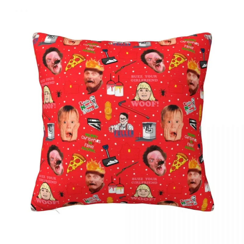 

Home Alone Pillowcase Printing Polyester Cushion Cover Decor Pillow Case Cover Home Zipper 45*45cm
