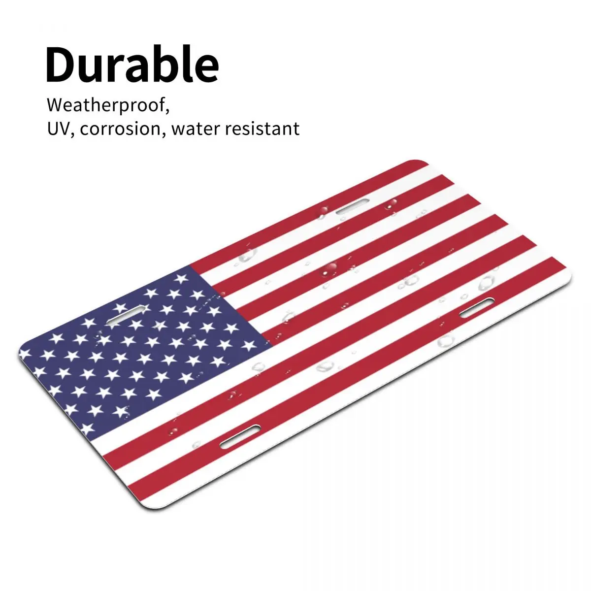 Флаг США номерной знак Американский декоративный автомобильный передний