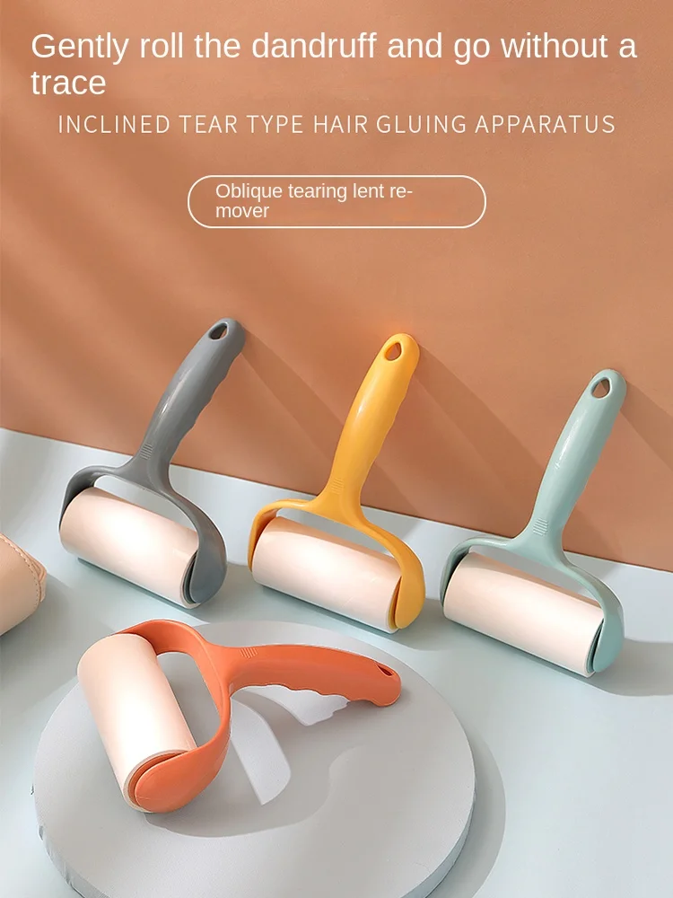 

Roller sticker tear-off sticker clothing sticky dust sticky ash removal felt roller brush clothes suction hair replacement paper