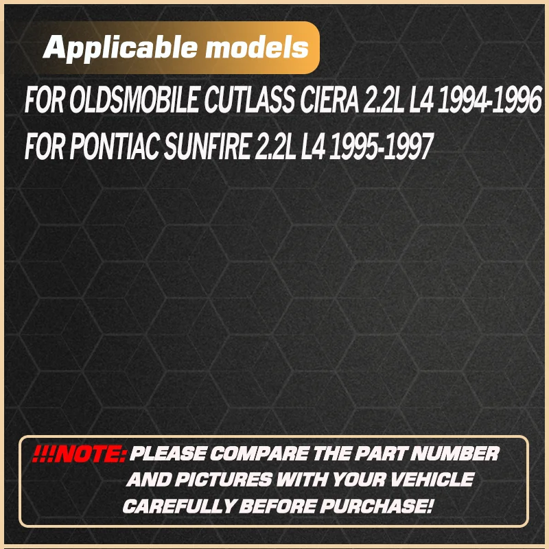Форсунка топливных форсунок для Oldsmobile Cutlass Ciera 2.2L L4 1994-1996 Pontiac Sunfire 1995-1997 17113197 FJ10045