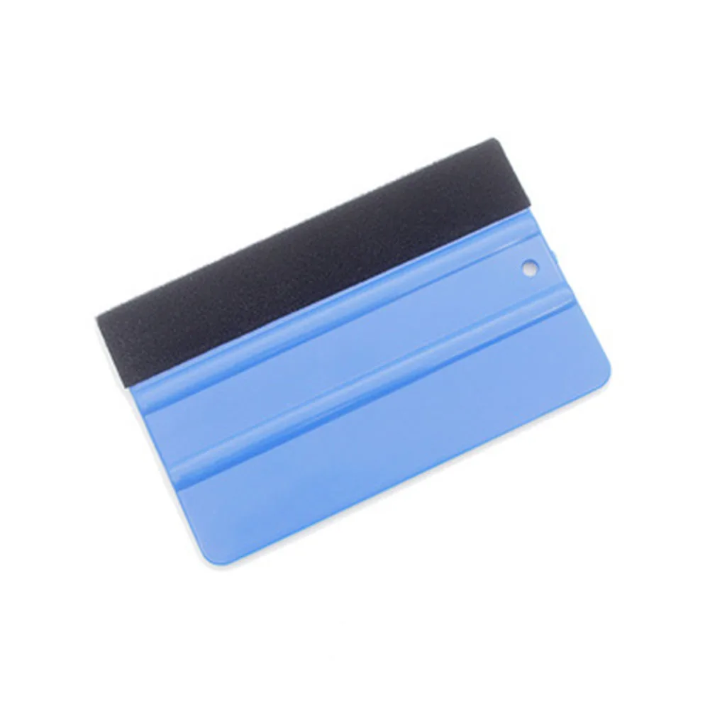 

Plastic + Metal Tool Car Vinyl Wrapping Tools Felt Squeegee Application Casement Tint Scraper Kit