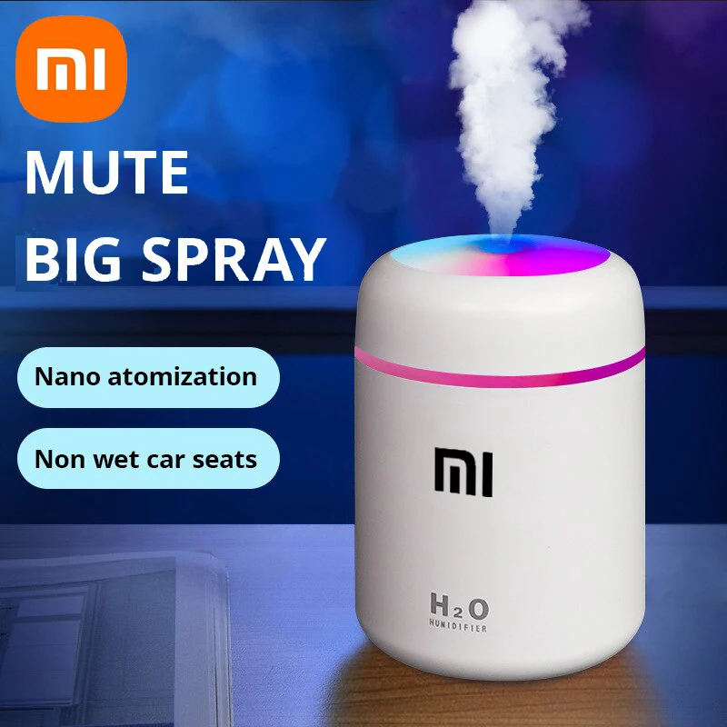 

Увлажнитель воздуха Xiaomi H2O портативный с мини-USB, 300 мл