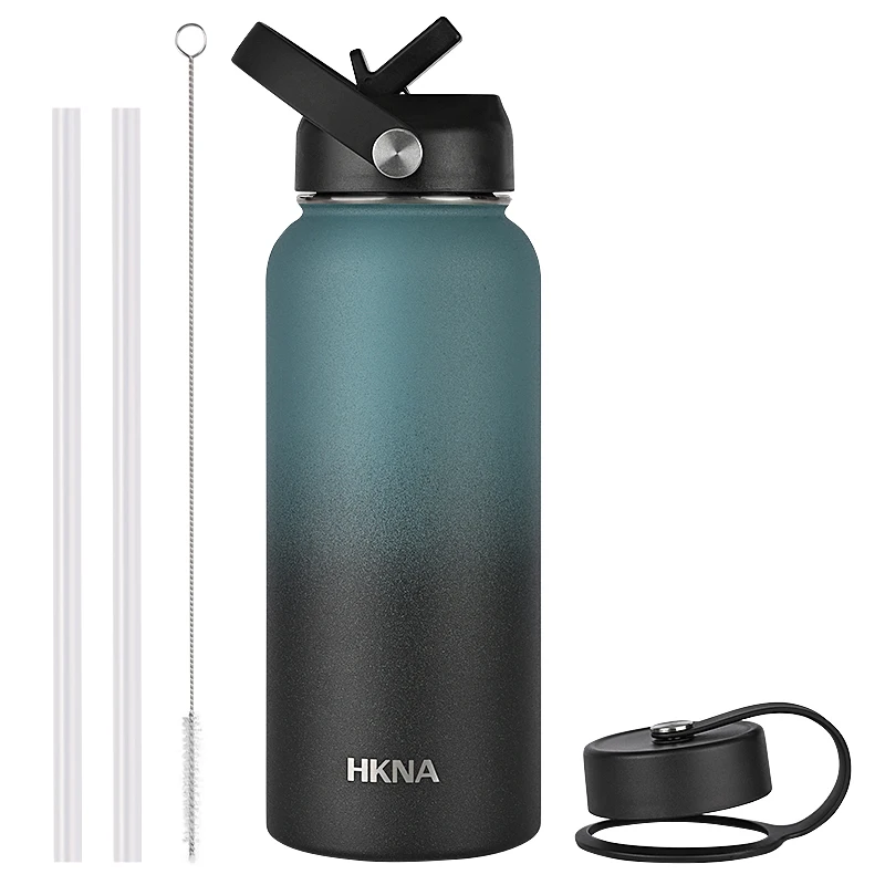 New Color Vacuum Flask Stainless Steel Portable Thermos Bottle Outdoor Sports Water Bottle Big Belly Cup Drink Bottle Travel Mug