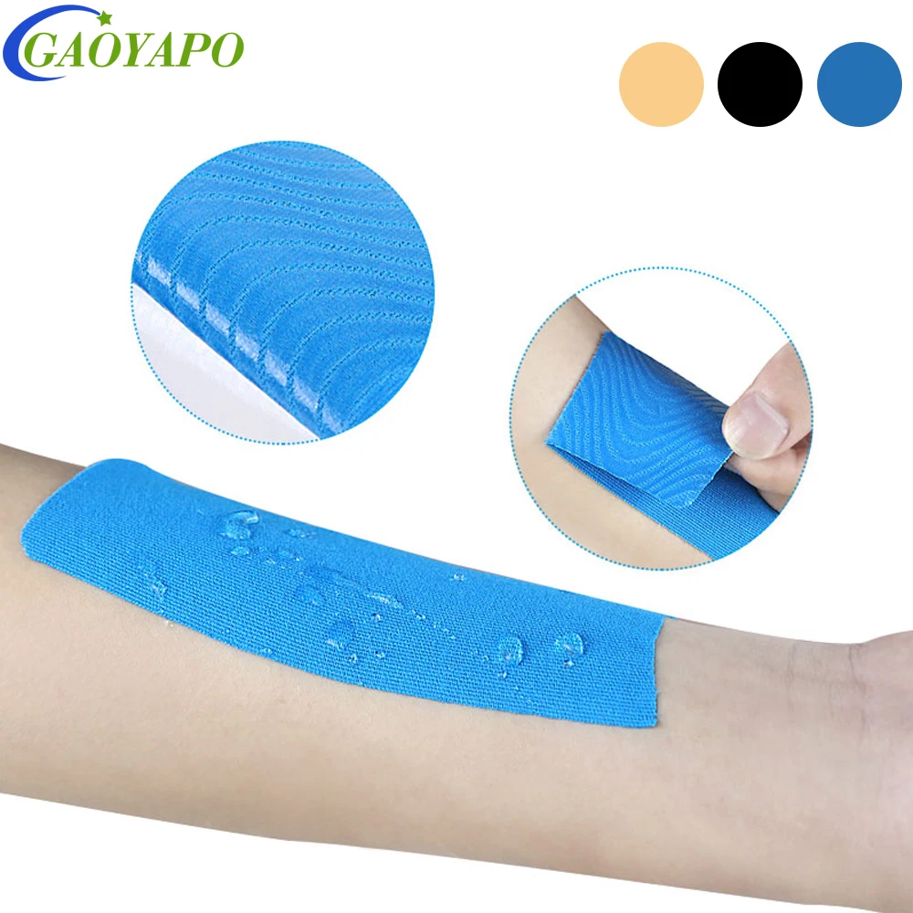 Спортивная водонепроницаемая кинезиологическая лента 1 шт. 5 см