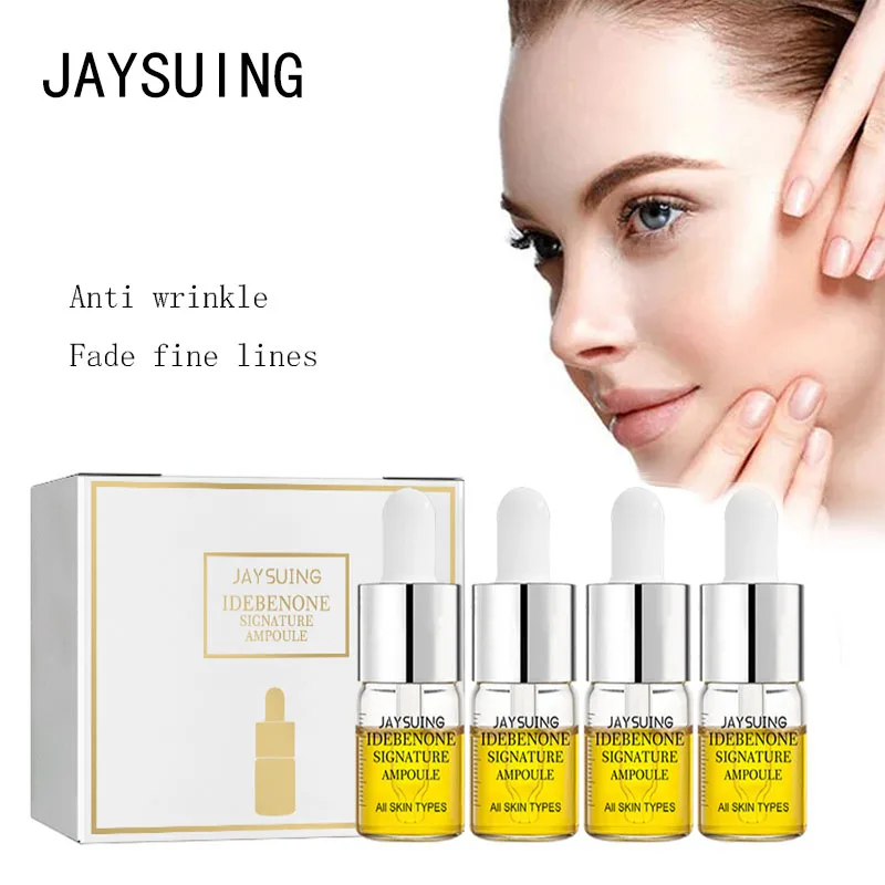 

Instant Wrinkle Removal Serum Anti-Aging Fade Fine Lines Firming Lifting Face Essence Moisturizing Brightening Smooth Care 4PCS