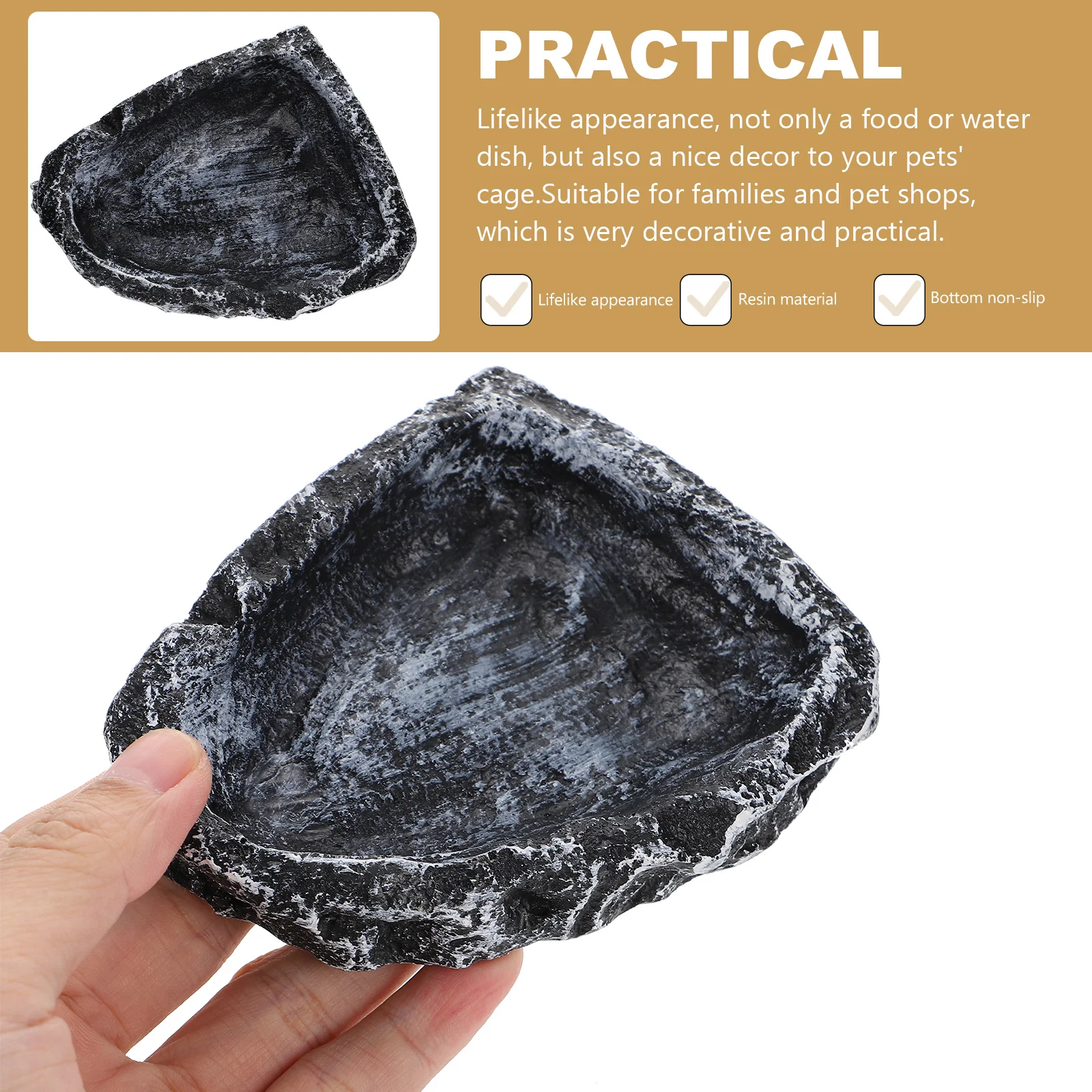 Бассейн для воды рептилий миска змеи миски кормления домашних животных