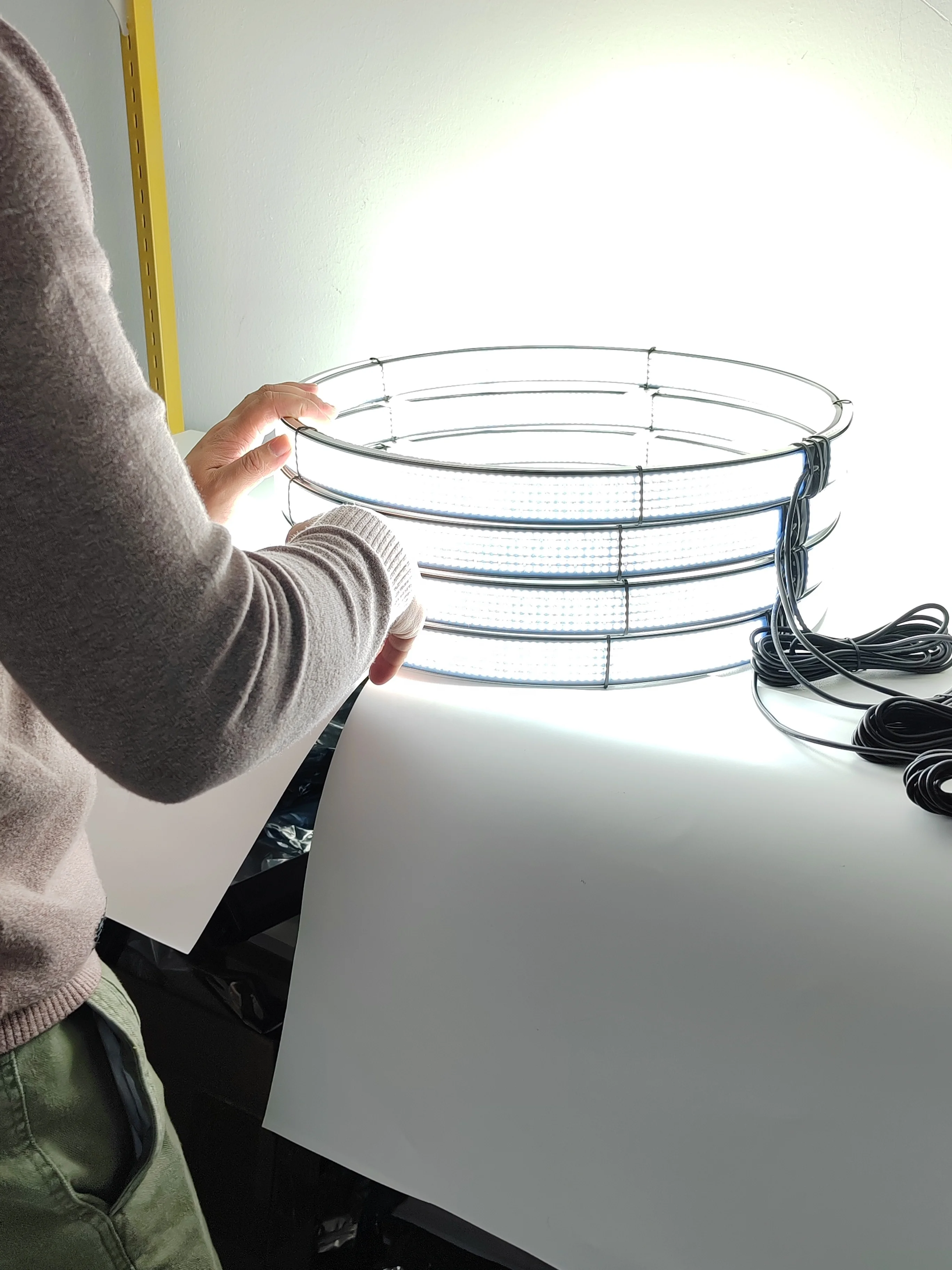 Kingshowstar 2023 новейший дизайн горячая Распродажа 4 шт. 17 дюймов 10 рядов чистый белый