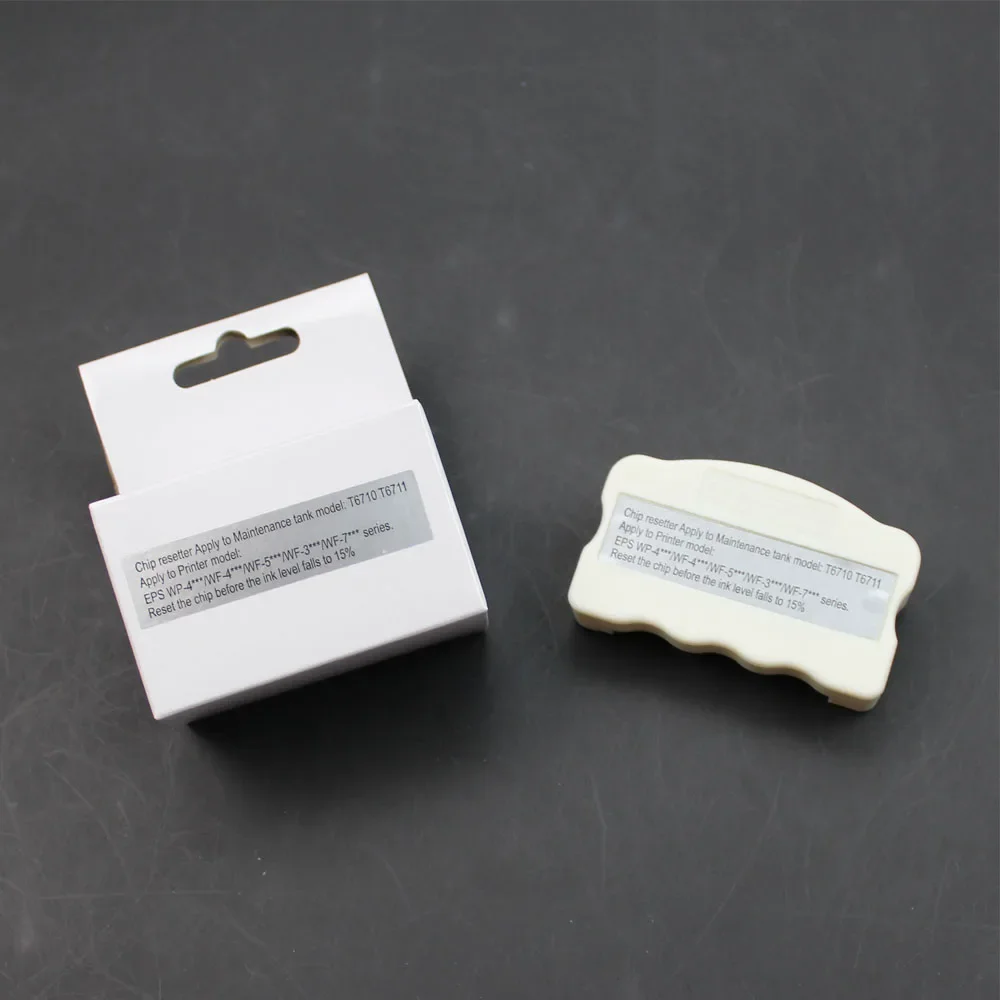 Бак для обслуживания T6710 T6711 Устройство сброса чипа Epson WP-4010 WP-4015 WP-4525 WP-4530 WP-4540 WF-5110