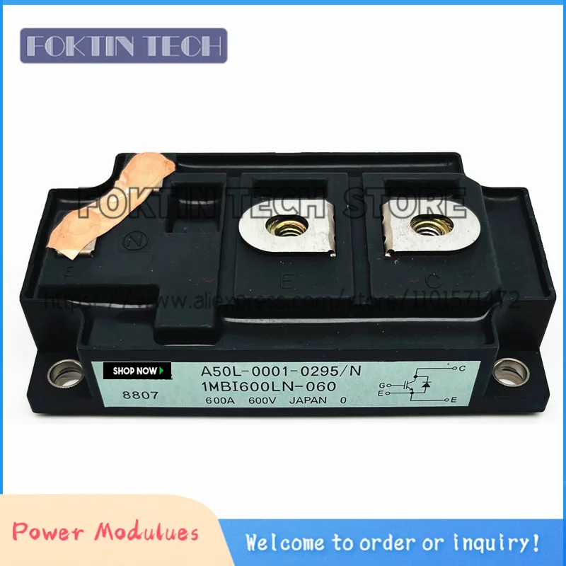 1MBI600LN-060 A50L-0001-0295/N новый оригинальный модуль