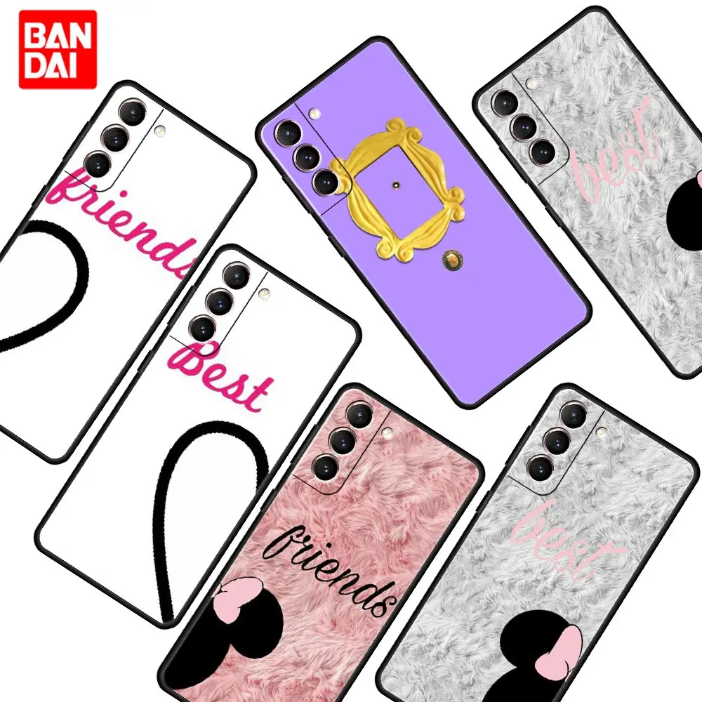 

My Best Friend Friends Case for Samsung Galaxy A12 A52 S20 FE A51 A50 S21 A21s Ultra Black Shell Silicone Protection Cover Cell